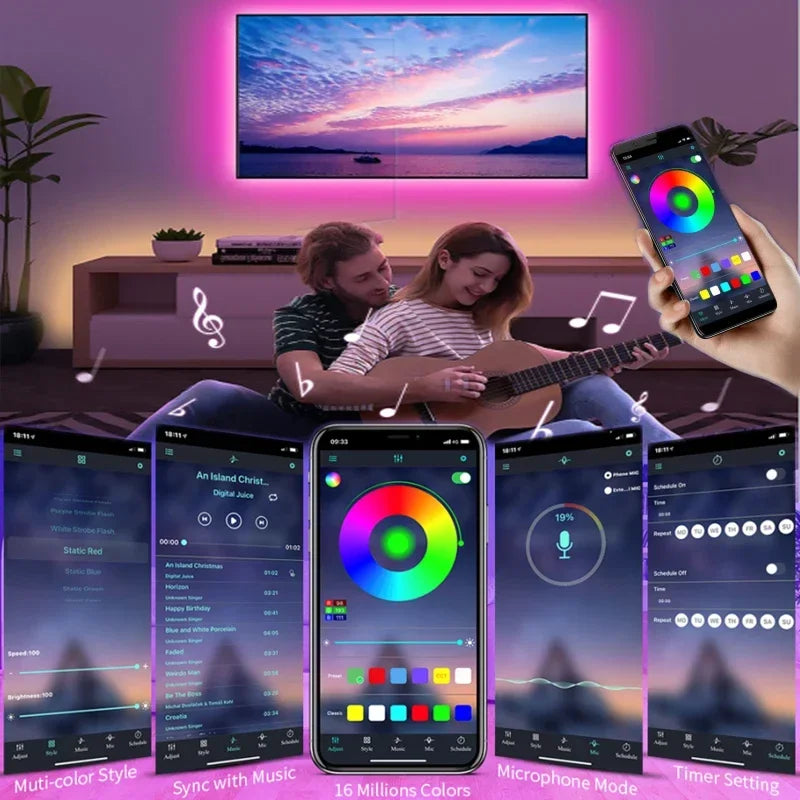 Colour Changing LED strips
