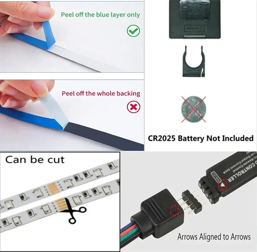 Colour Changing LED strips