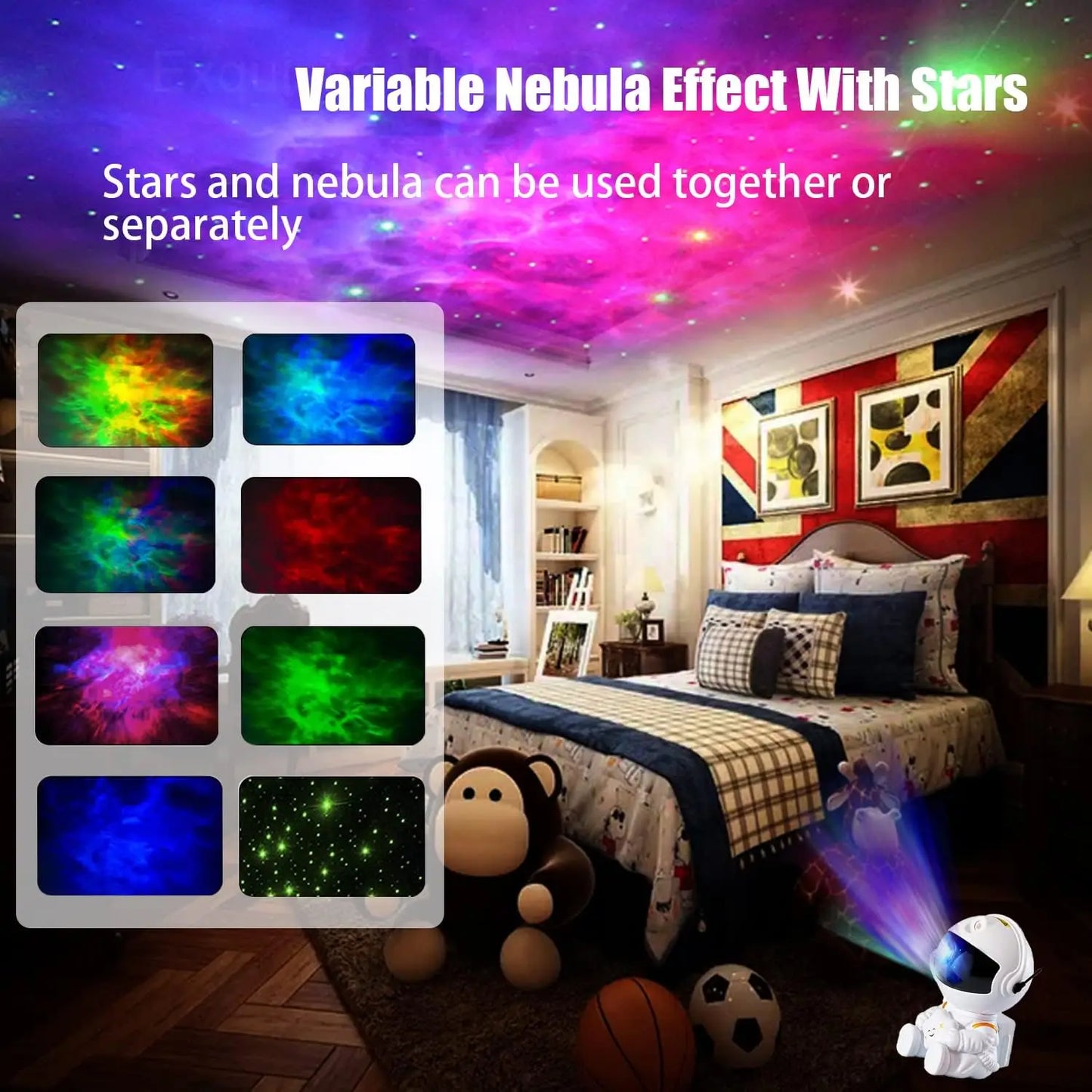Nebula Pilot Star Projector